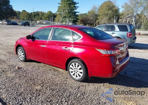 2014 Nissan Sentra Fe+ S/Fe+ Sv/S/Sl/Sr/Sv из США, поврежденный, VIN 3N1AB7AP5EY242317